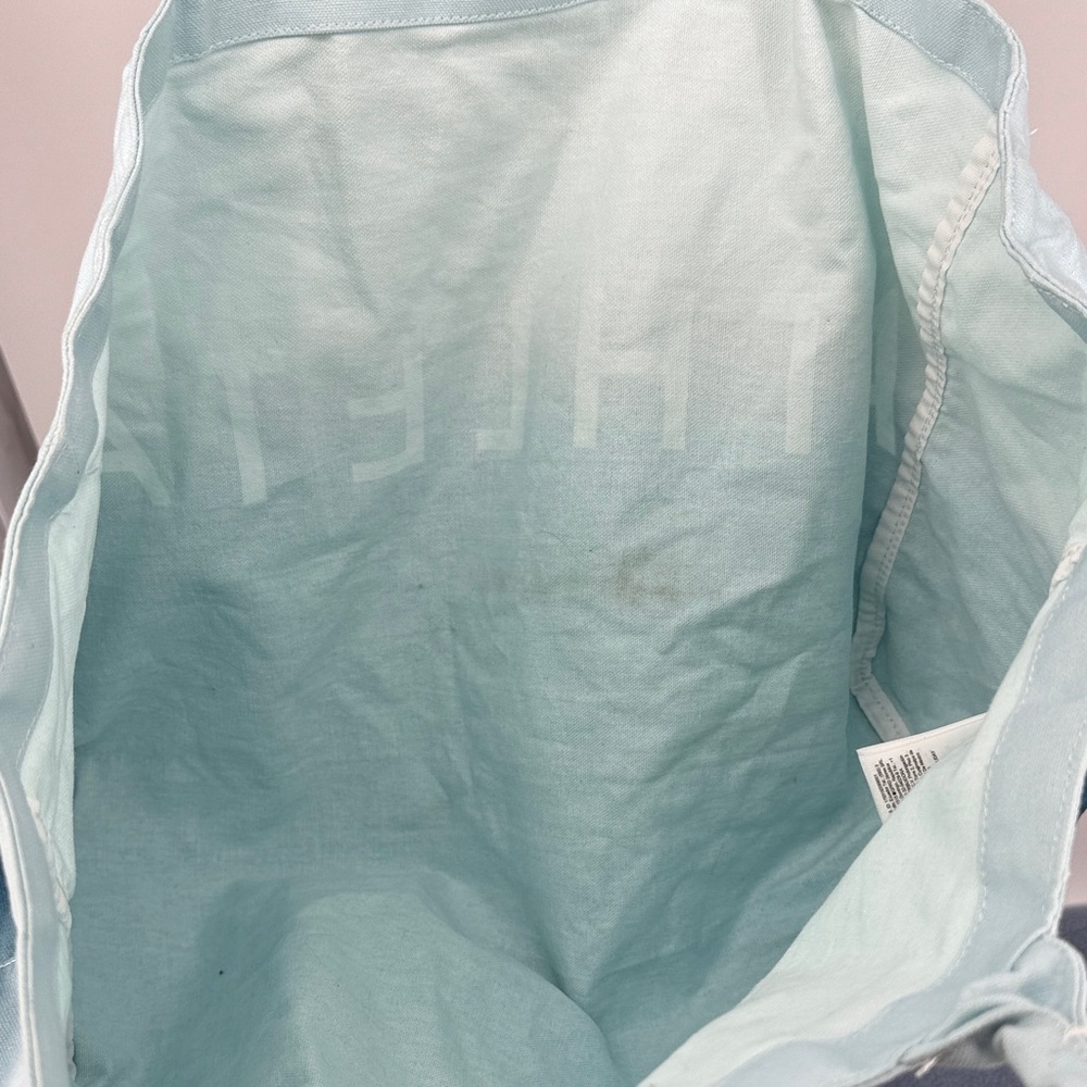 Athleta Teal Ombre Tote Bag - Picture 4 of 6